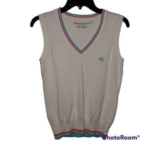 Tommy Hilfiger white pullover vest M